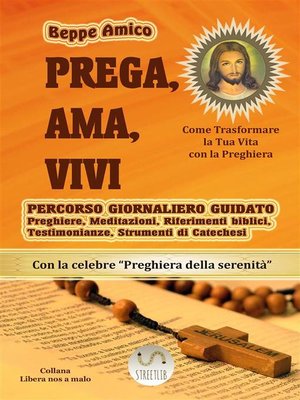 cover image of PREGA, AMA, VIVI--Percorso giornaliero di preghiera guidato in 40 giorni